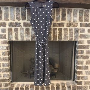 Ann Klein Polka Dot Dress